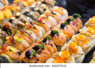 Colorful Sushi At Sydney Fish Market