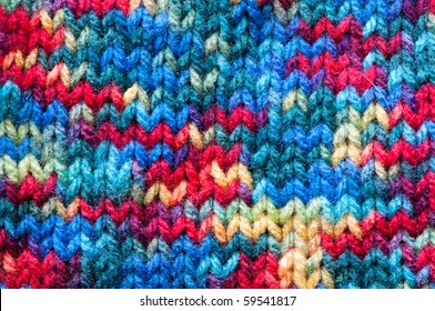 Colorful Sweater Texture