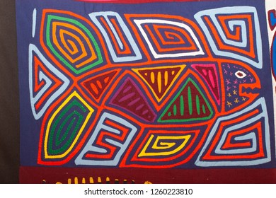 Colorful Textile Called Mola