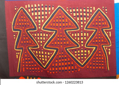 Colorful Textile Called Mola