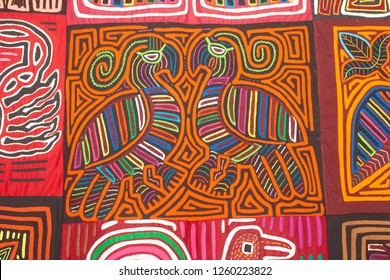 Colorful Textile Called Mola