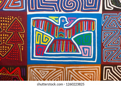 Colorful Textile Called Mola