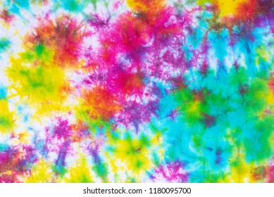 colorful tie dye pattern abstract background. - Shutterstock ID 1180095700