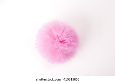 Colorful Tulle Pom Poms