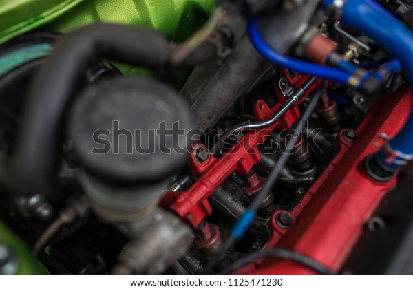 Colorful turbo\
engine