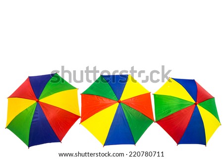 Similar – Rainbow Parasol