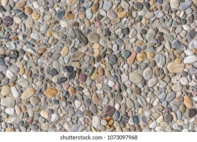 Colorful Washed Concrete Slab For Road Construction And Road Construction