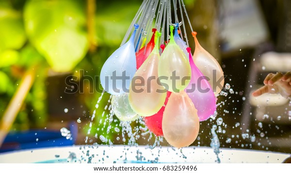Colorful Water\
balloons
