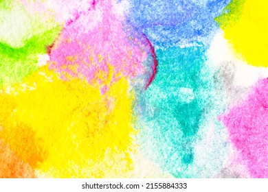 Colorful watercolors and background abstracts