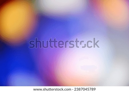 colorfull light with blur background