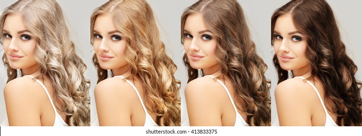 Similar Images, Stock Photos & Vectors of Coloring Hair - 413833288 | Shutterstock