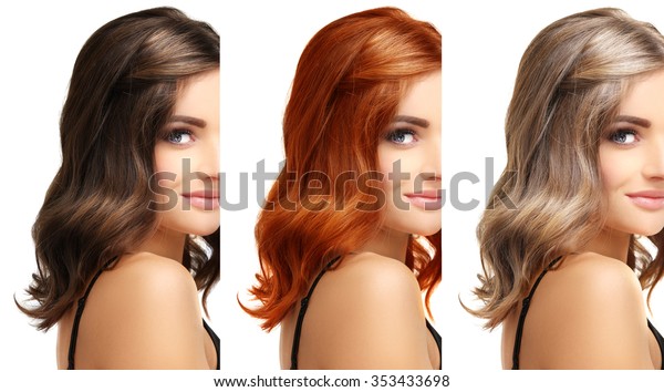 Coloring Hair Stock Photo (Edit Now) 353433698