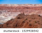 Colors and Formations at the Little Painted Desert - Winslow, AZ