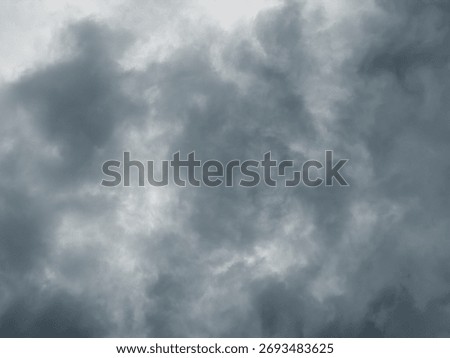 The colors and patterns of the clouds that are about to storm, dark, gloomy, and mysterious and scary.