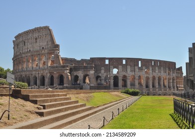 Colosseum (Colosseo) aka Coliseum in Rome, Italy
