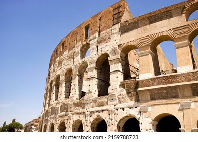 Colosseum Landscape On A Sunny Day 