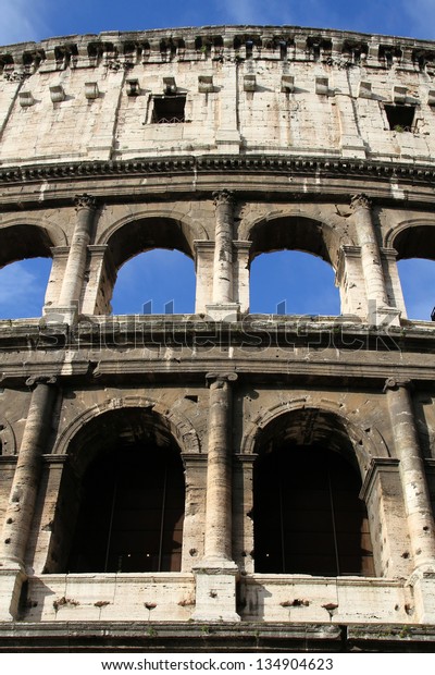 Colosseum Largest Amphitheater World Stock Photo 134904623 | Shutterstock