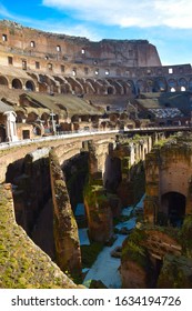 Colosseum Oval Amphitheater Located City Center Stock Photo 1634194726