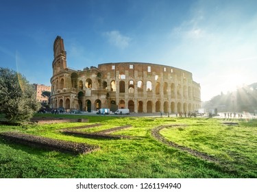 Colosseum In Rome, Italy