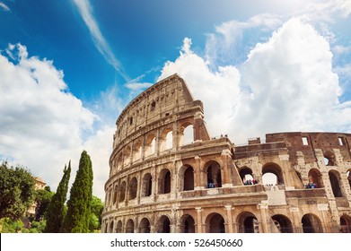 Colosseum In Rome, Italy