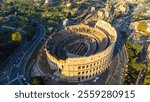 The Colosseum in Rome, Italy, showcasing the ancient amphitheater