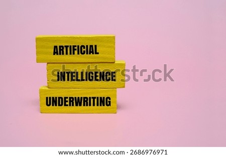 A coloured blocks with the text 