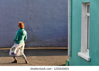 Coloured Village Of Eyeries Ireland