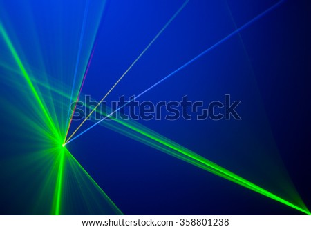 Colourful abstract Laserlight Background with space for text or 