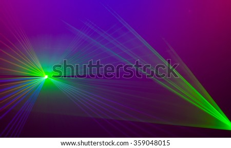Colourful abstract Laserlight Background with space for text or 