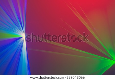 Colourful abstract Laserlight Background with space for text or 