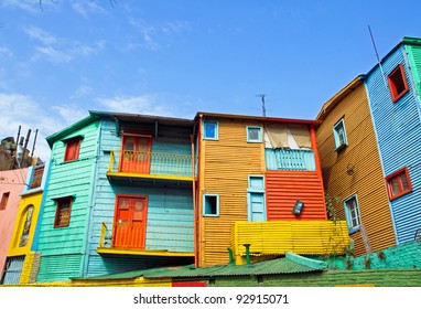 The Colourful Buildings Of La Boca