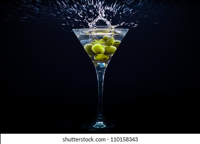 colourful coctail on the black background - Powered by Shutterstock