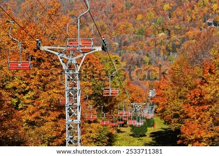 Colourful fall activities in Sutton, Quebec