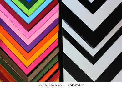 colourful framing angle