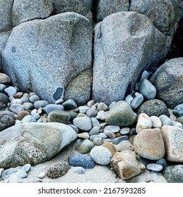 Colourful Granite Boulders, Flinders Island