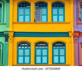 Colourful Heritage South East Asian Houses In Singapore