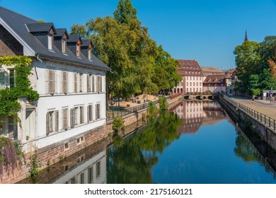 Colourful Houses Petite France District Strasbourg Stock Photo ...