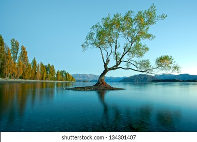 Colourful Lake Wanaka, New Zealand - Powered by Shutterstock