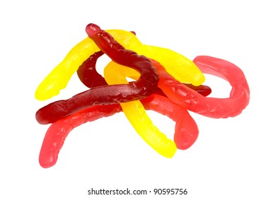 Colourful Lollies Isolated On White Background Stock Photo 90595756 ...