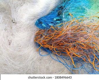 Colourful Nylon Fish Trap Net.