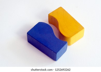 Colourful Wooden Building Blocks