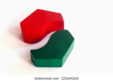 Colourful Wooden Building Blocks