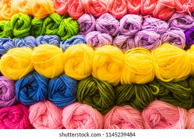 Colourful Yarn Textile Industry Stock Photo 1145239484 | Shutterstock