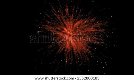 colourfull cracker busting in dark sky diwali celebration christmas celebration newyear celebration 