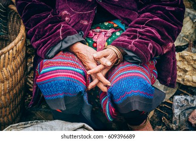 Colours and details from Hmong tribes in north of Vietnam