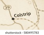 Colstrip. Montana. USA