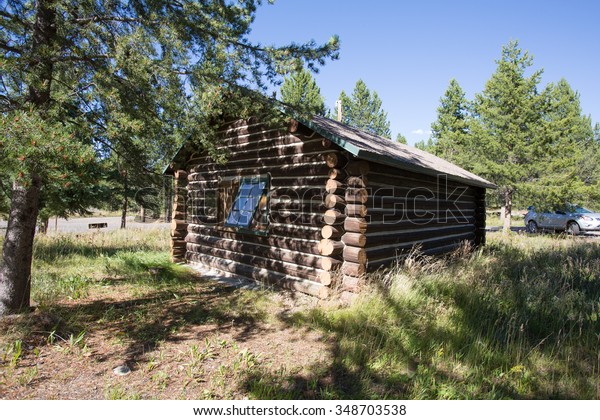 Colter Bay Village Cabin Stock Photo Edit Now 348703538