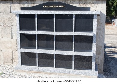 A Columbarium In A Cemetery