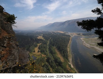 Columbia River Gorge From Beacon Rock, Washington