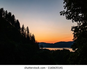 Columbia River Sunset, Multnomah County, Oregon